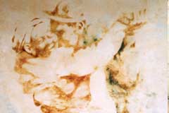 200 x 800 cm Detail - Oil on Plaster on Wall - Öl auf Putz auf Mauer