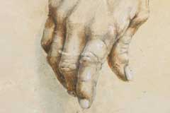 250 x 250 cm Detail - Oil and Graphite on Plaster on Wall - Öl und Grafit auf Putz auf Mauer